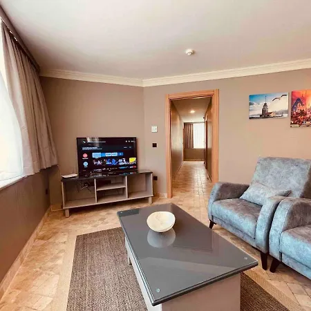 Apartment Modern , Two Bedroom And Livingroom On Main Street Cekme